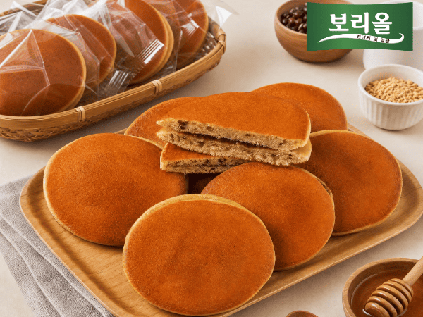 [하나식품] 아이스 찰보리빵30g  40개