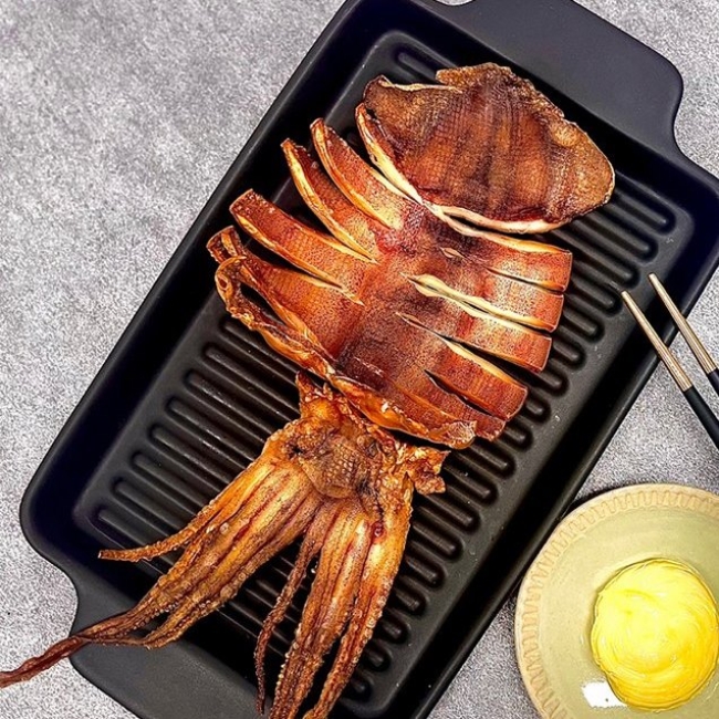 (주영광굴비) *추석맞이*국내산 자연산 손질 오징어 진공포장 4-5미 1kg내외