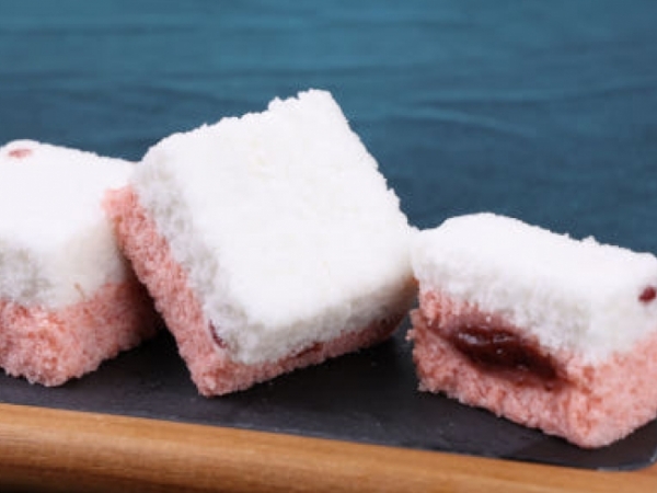 (협동조합들샘) 딸기잼설기떡 아침대용 영양간식 1KG