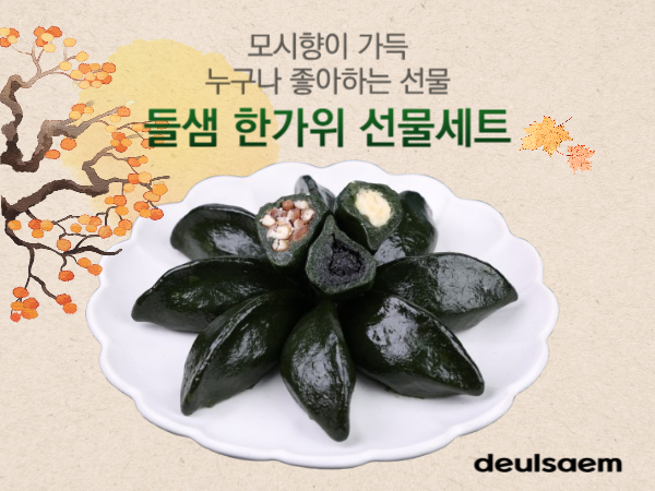 (들샘) 한가위 모시향  떡 선물세트 