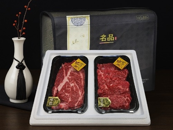 (영광농협하나로마트) 한우 정육세트 6호 (등심, 치마살) 800g