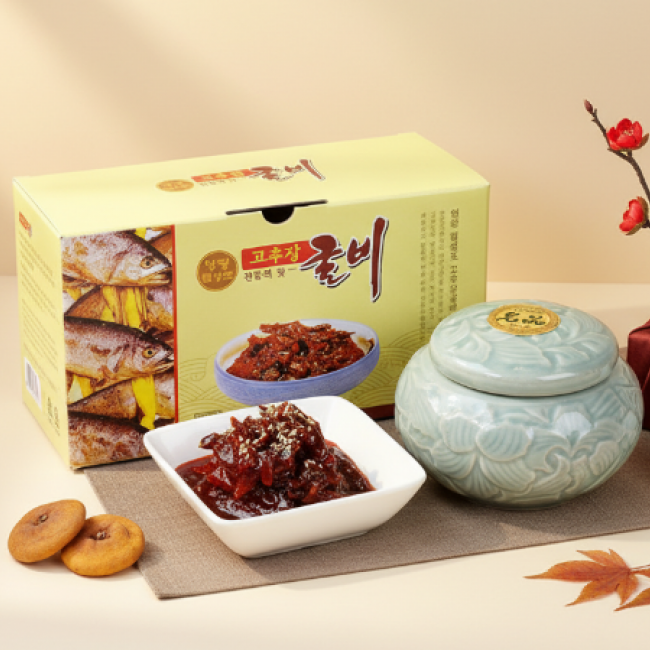 (해상굴비) 영광법성포 해상 고추장굴비 선물용500g