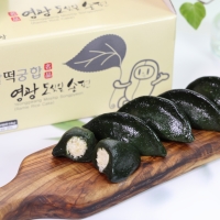 (찰떡궁합) 영광  모시송편 모시떡 모싯잎송편  20개